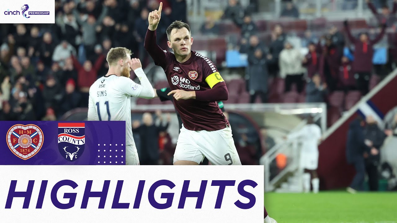 Hearts vs Ross County highlights