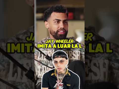 🤣JAY WHEELER IMITANDO a LUAR LA L‼️🤣🫡 #luarlal #jaywheeler