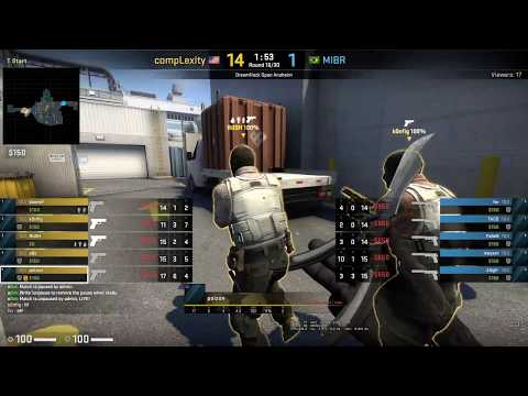 poizon (20/06) - CSGO POV Demo : Complexity vs MIBR (de_nuke) DreamHack Open Anaheim 2020