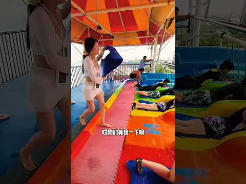 Todos bajaron rápido  excepto yo 🏄‍♂️💥!! #shorts