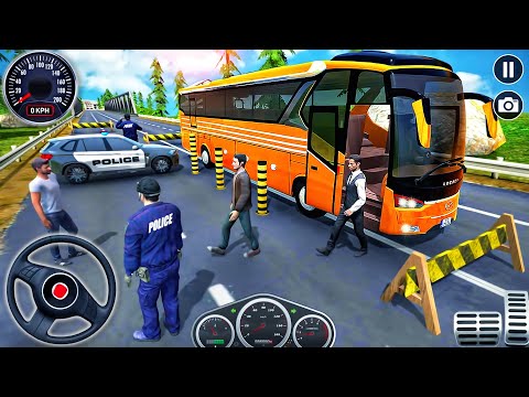 Multi-Storey Modern Bus Driving Simulator - Public City Coach Bus Drivers 2021 - Android GamePlay