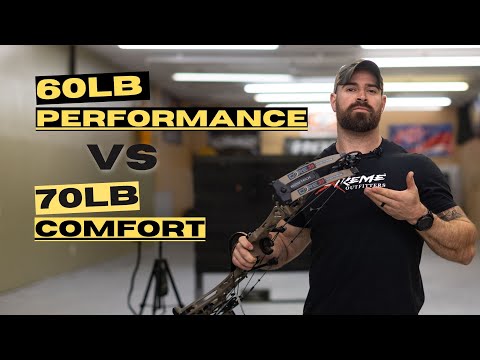 Bowtech Core SS Comfort vs Performance Draw Weight | THIS vs THAT