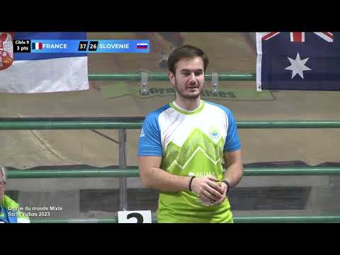 Finale FRANCE vs SLOVENIE : 2e Coupe du Monde mixte de Sport-Boules à Saint-Vulbas