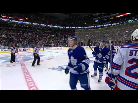 Cody Franson Scores - Rangers @ Leafs - 03/24/2012