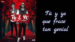 Letra Tú y yo - Tommy Torres ft. Daddy Yankee