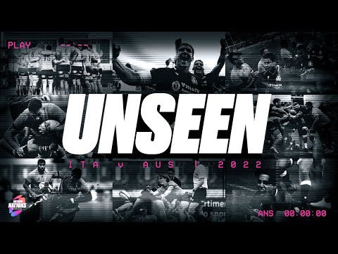 "𝙏𝙃𝙀 𝙍𝙀𝙉𝘼𝙄𝙎𝙎𝘼𝙉𝘾𝙀 𝙊𝙁 𝙄𝙏𝘼𝙇𝙄𝘼𝙉 𝙍𝙐𝙂𝘽𝙔" | UNSEEN | ITALY V AUSTRALIA