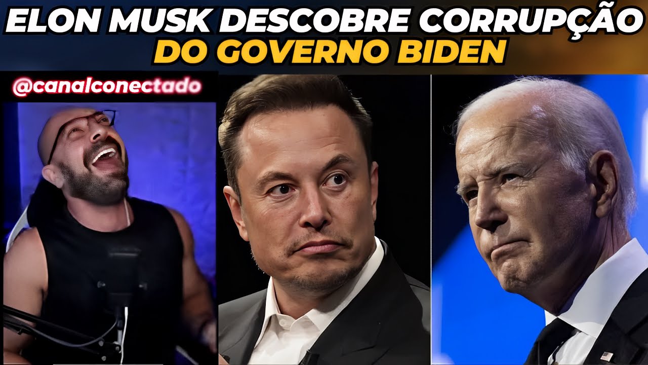 Elon Musk descobre corrupção no governo Biden.