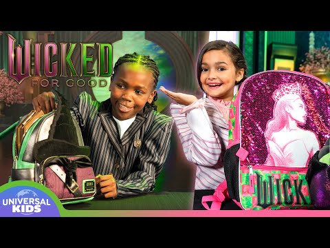 What's In My Bag with the Young Stars of WICKED!