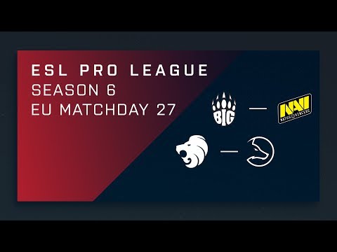 CS:GO: BIG vs. NaVi | North vs. LDLC - Day 27 - ESL Pro League Season 6 - EU Main Stream