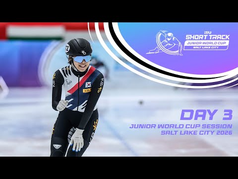 Day 3 | Short Track JR World Championships | Salt Lake City 2026 | #ShortTrackSkating