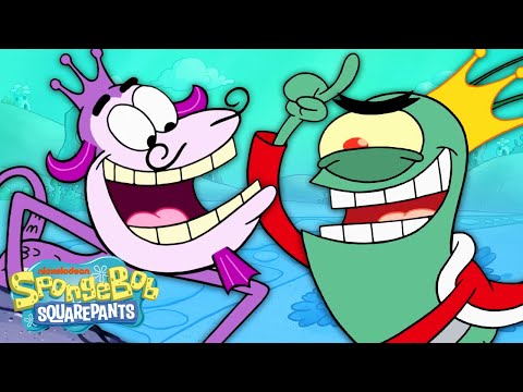 プランクトン万歳！？??| キングプランクトン｜スポンジボブ (All Hail Plankton! ?? | King Plankton | SpongeBob)