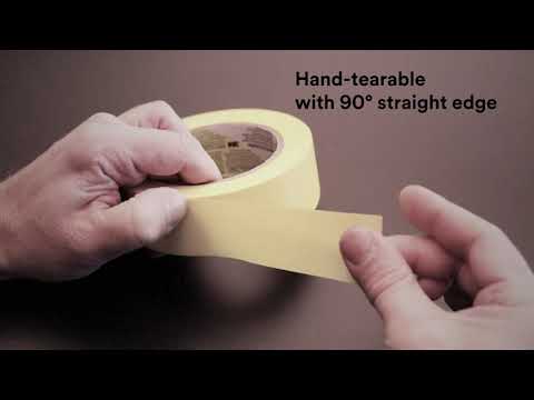 3M™  2097 Quick & Clean Exterior Masking Tape - How To - 42 seconds