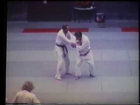 Kaeshi-Waza De-Ashi-Barai → O-Soto-Maki-Komi (Tokio Hirano-Lehrgang 1984 in Papendaal, Holland)