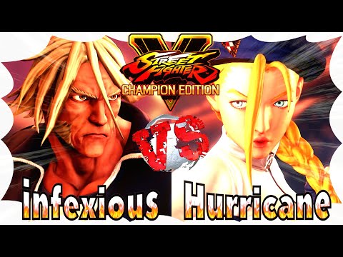 [SFV CE] infexious(Zeku) vs Hurricane(Cammy) [Street Fighter 5 Champion Edition]