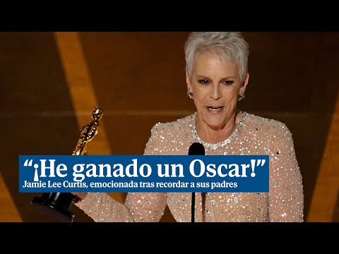 Jamie Lee Curtis se emociona al recordar a sus padres: "¡He ganado un Oscar!"
