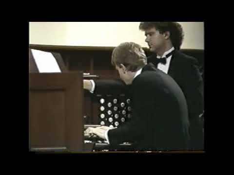 Organ Concert Houston1986