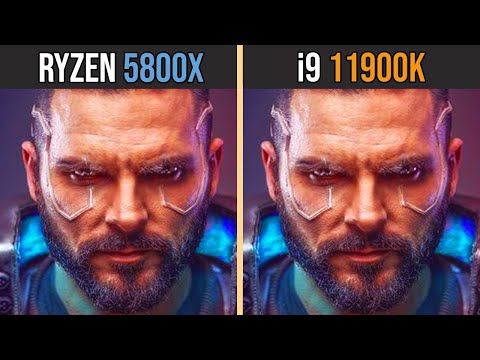 AMD RYZEN 7 5800X vs INTEL i9-11900K | Test in 8 Games