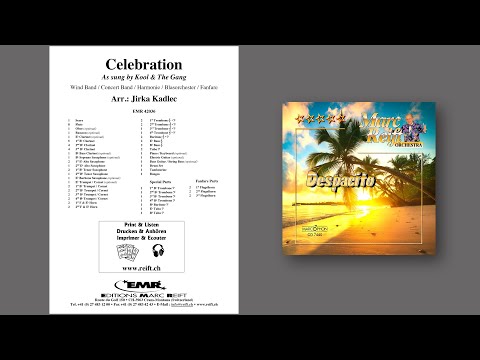 Editions Marc Reift – Kool & The Gang: Celebration - for Concert Band