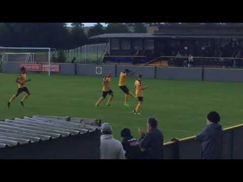 Karl demidh of Loughborough dynamo scores a wonder goal against Stamford