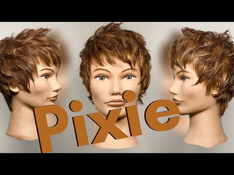 How to Cut and Style a Pixie with Bangs