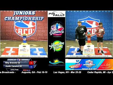 THE BEAST FROM THE EAST! A-CAM (4) VS BREWSTER (5) JUNIORS CHAMPIONSHIP/ ACO AUGUSTA MAJOR