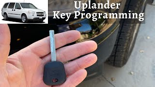 How To Program A Chevy Uplander Key 2005 - 2009 DIY Chevrolet Transponder Ignition