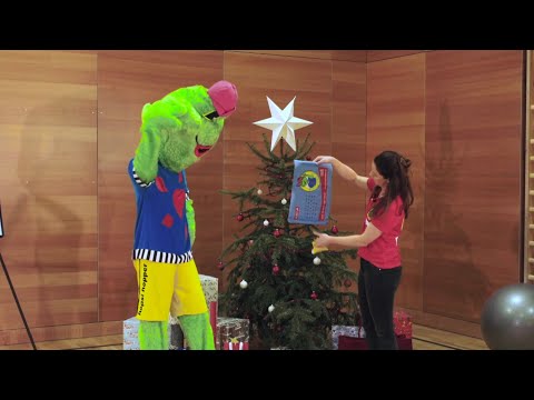Bewegtes warten auf das Christkind. ORF Sport+ Hopsi Hopper Weihnachts-Beitrag
