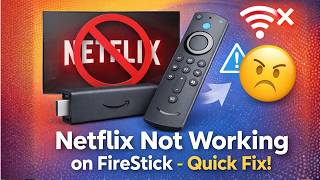 NetFlix Not Working on FireStick - Quick Fix!