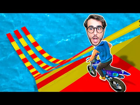 COMPLETO IL MOTO PARKOUR INFERNALE AL 999.999% DI GTA 5!