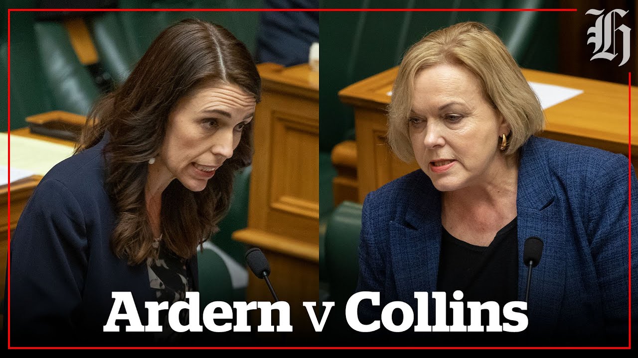 PM Jacinda Ardern squares up against Judith Collins in the House