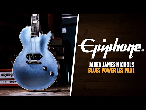 Epiphone Artist Collection | Jared James Nichols "Blues Power" Les Paul Custom - Aged Pelham Blue image 11