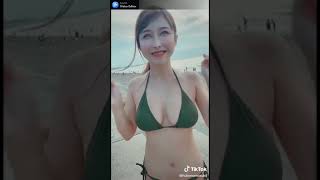 《エロTikTok》『水着』たゆん♪たゆん♪