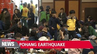 Download lagu Pohang residents still at shelters; waiting for quick restoration of facilities mp3
