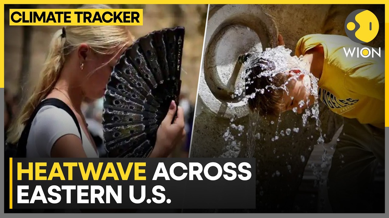 US Heatwave: Extreme Heat Grips Eastern United States  | WION Climate Tracker