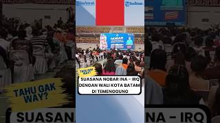 Download lagu Suasana Nobar Indonesia VS Irak Wali Kota Batam di Temenggung Abdul Jamal mp3