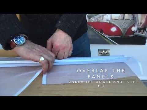 Magnetic Flyscreen Door - watch the video