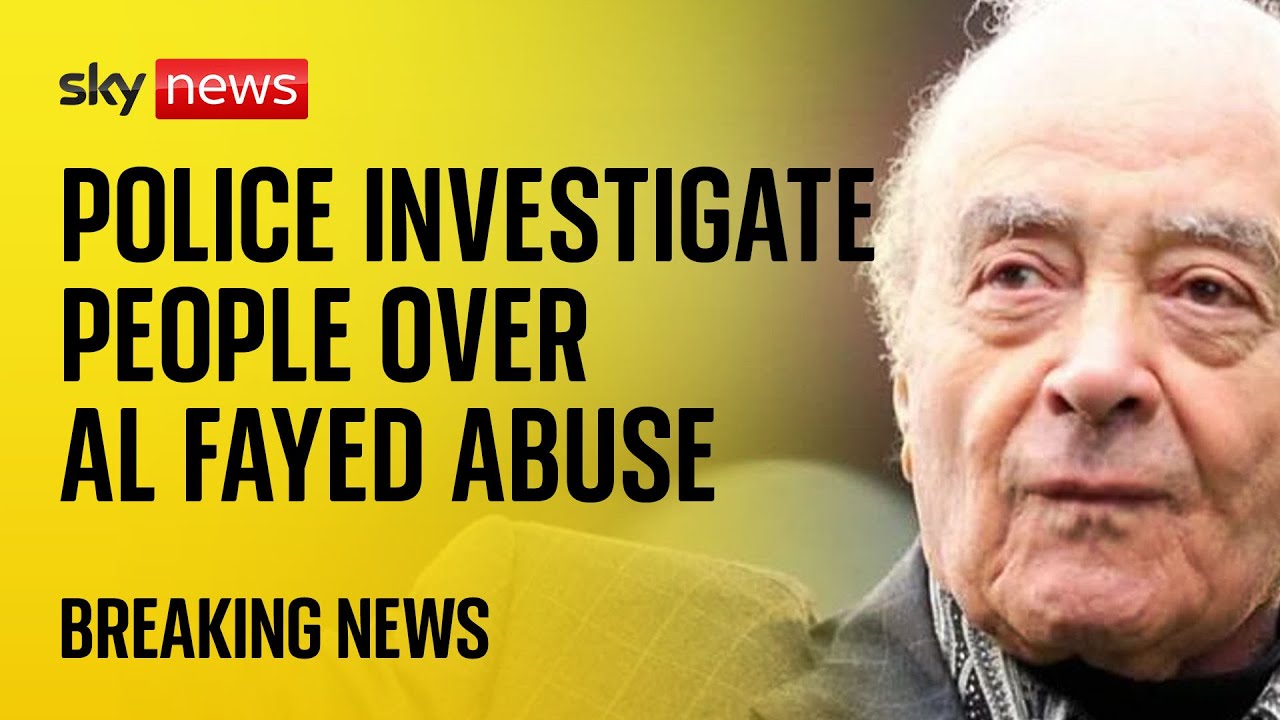 People who may have 'enabled' Al Fayed to carry out alleged sexual abuse under investigation