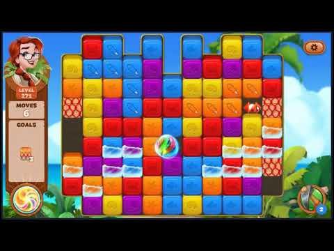 Lost Island Blast Adventure Level 271 - NO BOOSTERS 🏝️ | SKILLGAMING ✔️