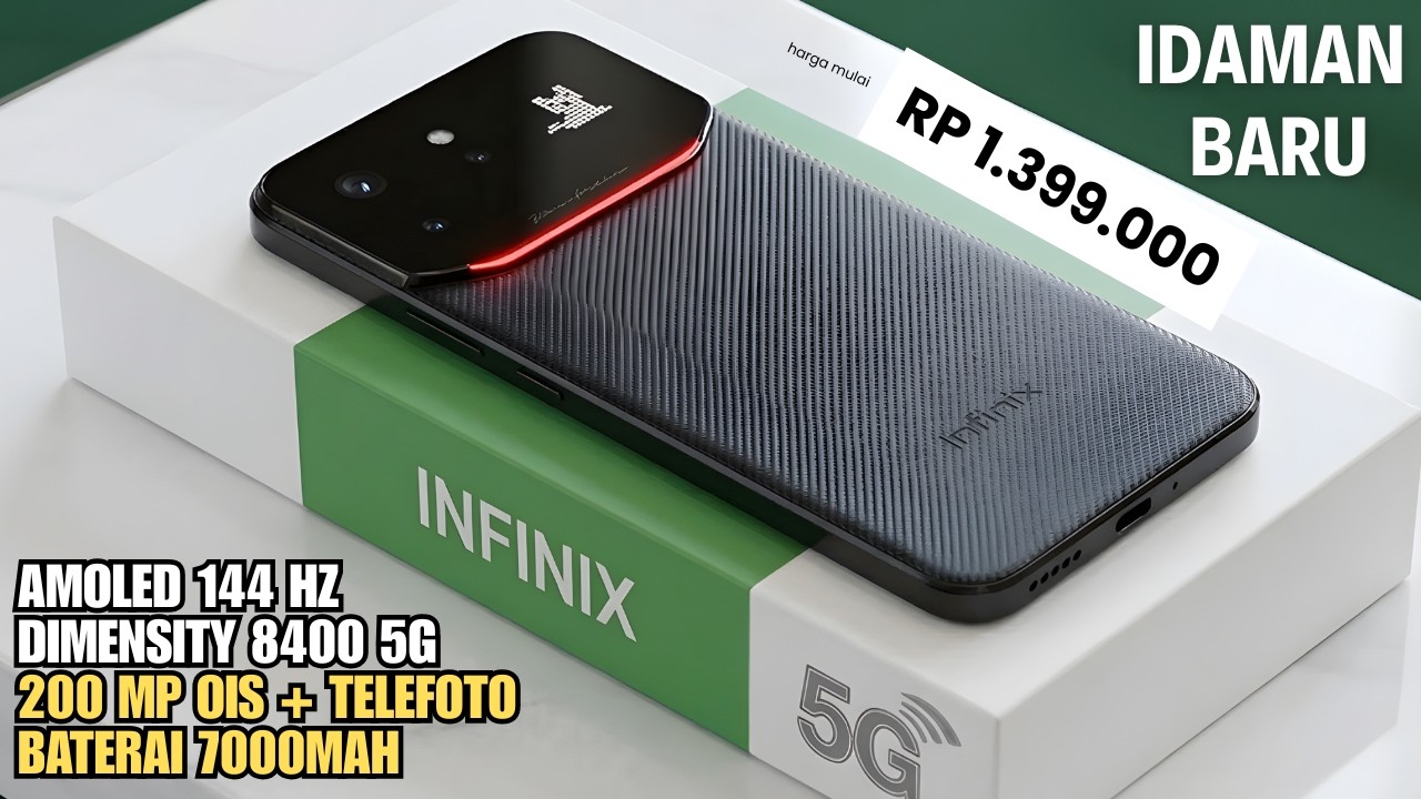 BARU DIRILIS‼️RAM 12/512 GB, 7000MAH - HP INFINIX TERBARU MARET 2026