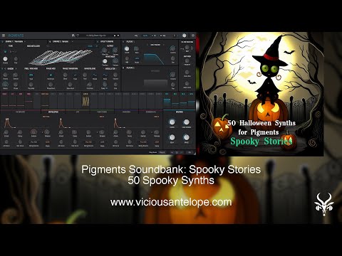 Free Pigments Presets Halloween Gift | Vicious Antelope - Spooky Stories