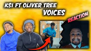 KSI feat. Oliver Tree - Voices (Official Video) - REACTION