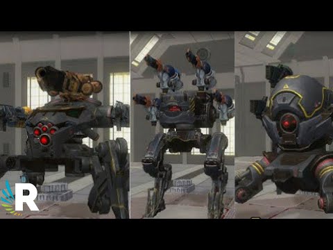 War Robots: New Robots - Invader, Blitz, Rayker | Test Server 4.2