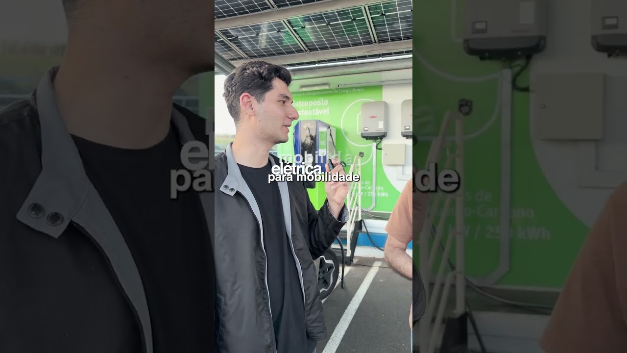 🚗⚡ Canal VE entrevistou um motorista de aplicativo enquanto ele recarregava seu carro elétrico em u