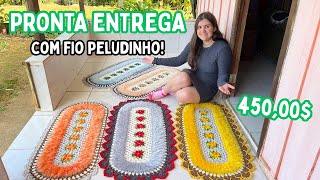 FIZ 450,00$ EM PEÇAS DE CROCHÊ PARA A PRONTA ENTREGA!🌈 Fio peludinho deixou tudo um luxo!