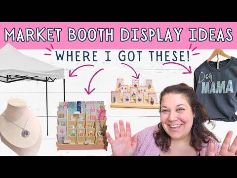 MAKE Your Craft Fair Booth POP With These Must-Have Display Pieces!