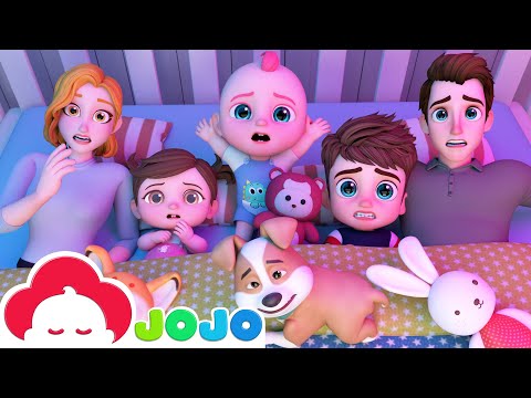 Diez en la Cama (Versión Tormenta Tenebrosa) | Canciones Infantiles | Bebé JoJo en Español