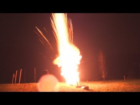 125mm Zylinderbombe / Cylinder Shell Made in Italy - Scala 8 red / rot [Full HD]