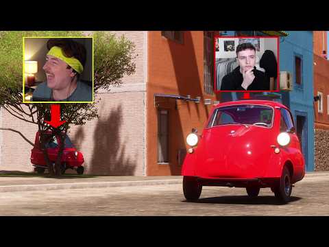 We Played Hide & Seek In The SMALLEST Cars In Forza!