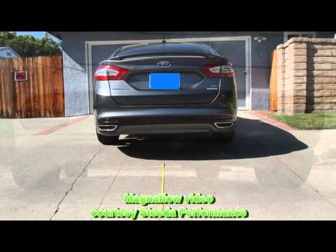 Ford Fusion EcoBoost Magnaflow Catback versus Muffler Delete