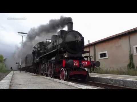Treno a vapore Cassino Avezzano / Liri valley steam train 2015